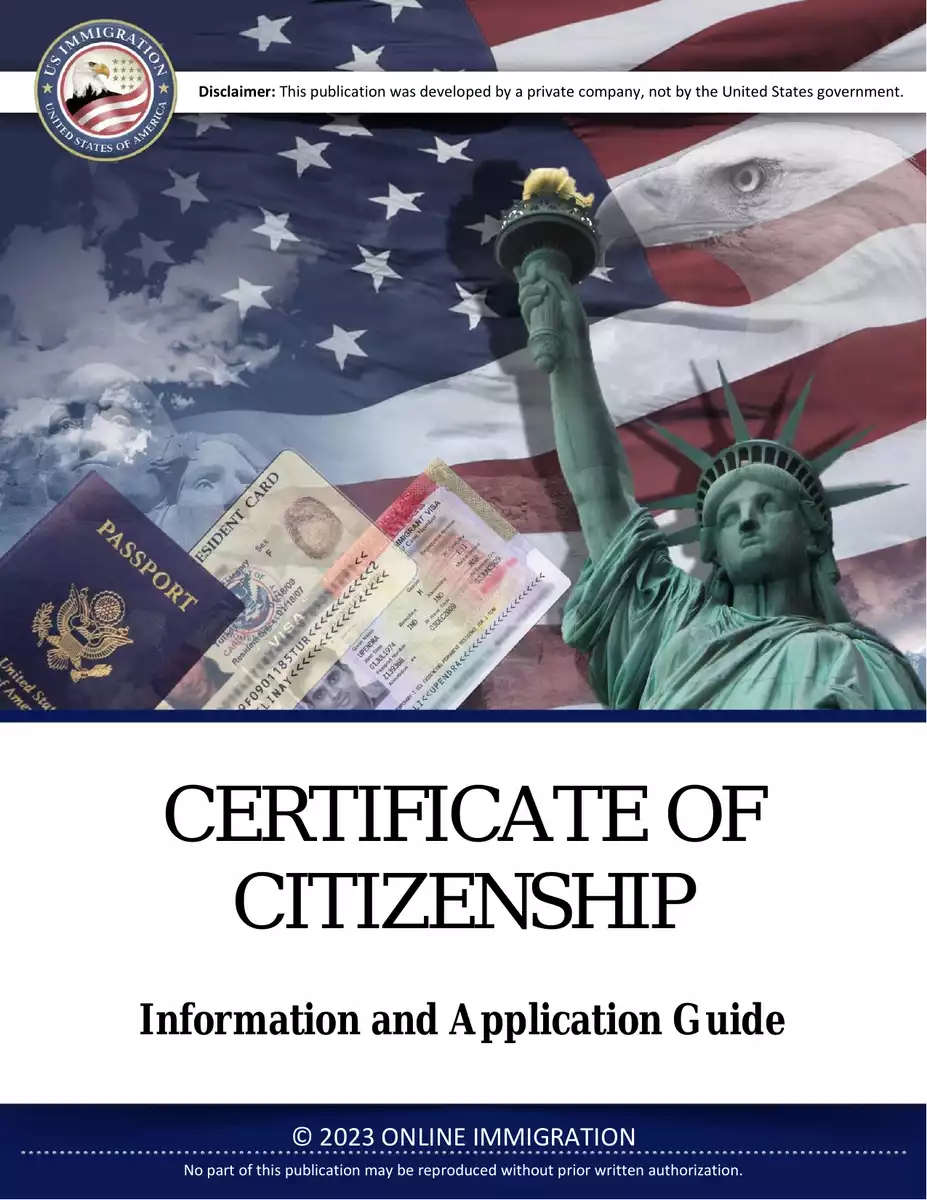 Certificate of Citizenship Application Guide