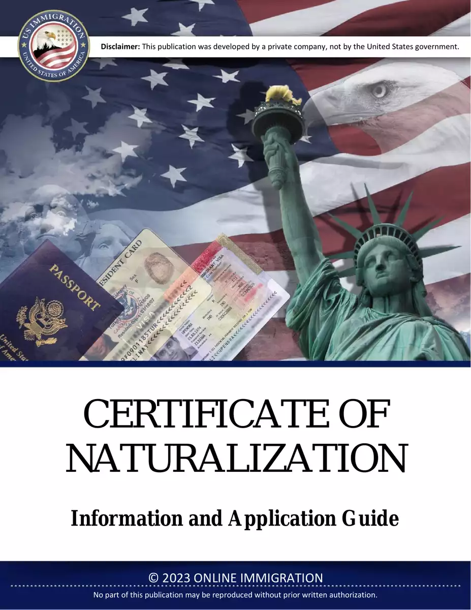 Certificate of Naturalization Application Guide