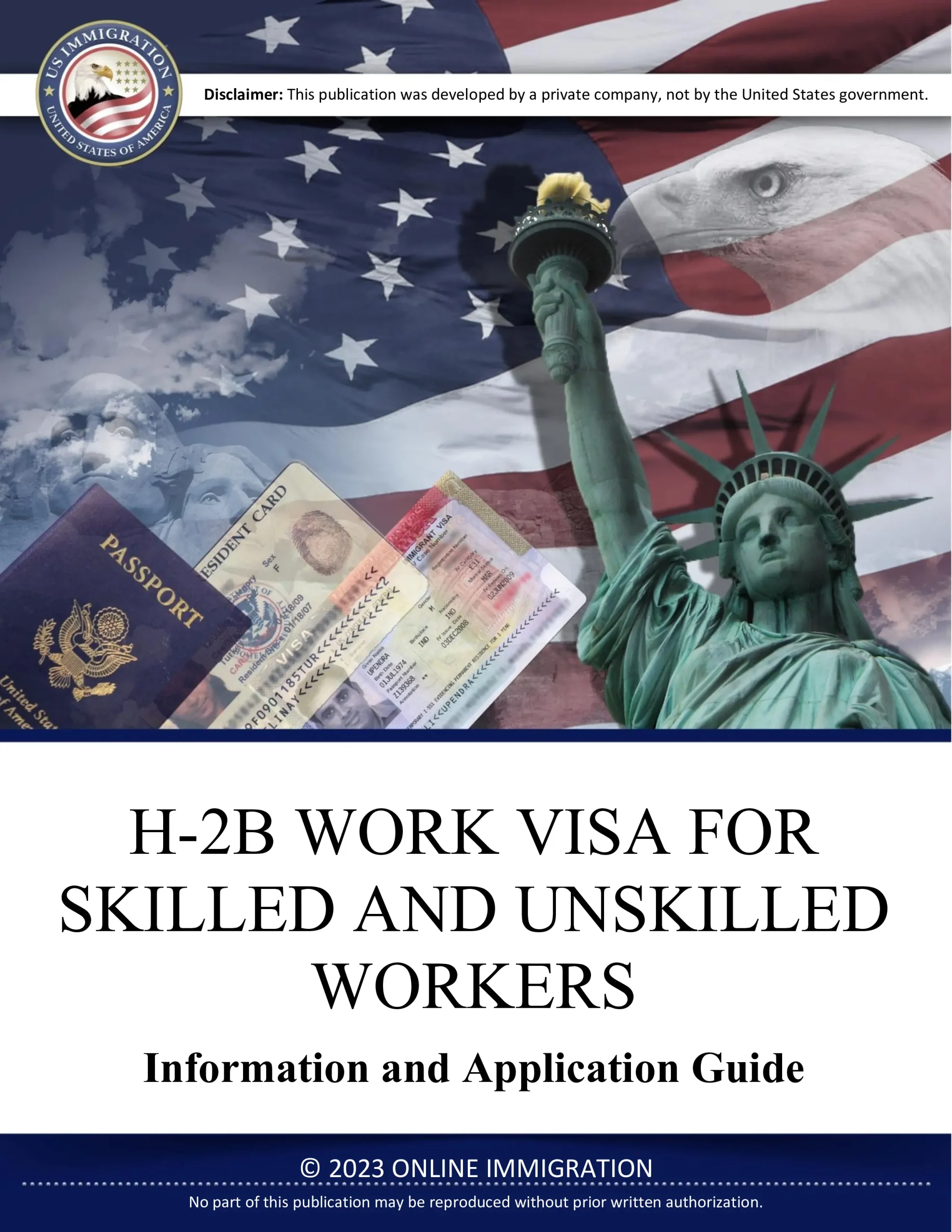 H-2B Work Visa for Skilled and Unskilled Workers